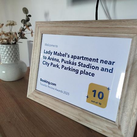 Lady Mabel'S Apartment Near To Arena, Puskas Stadion And City Park, With Guarded Parking Place Budapesta Exterior foto